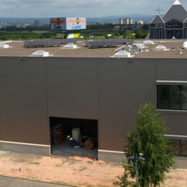 Neubau eines Firmengebäudes