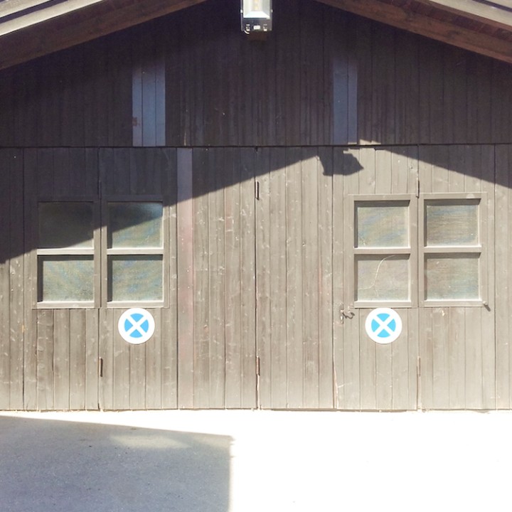 Alu-Falttor für den Bauhof